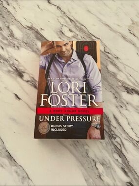Indigo Lori Foster 'Under Pressure' Paperback - Blue, Red, White, Brown